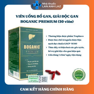 BOGANIC PREMIUM – Bổ gan giải độc gan tăng sức đề kháng chống oxy hóa.