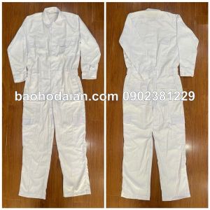 Áo liền quần túi hộp vải kaki thấm hút mồ hôi