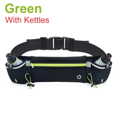 Trail Running Hydration Belt for Man/Woman Bag Water Bottle Holder Outdoor Belt
