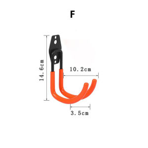 SS. แร๊กแขวนรถติดผนัง BIKE HANGER ที่แขวนจักรยาน ตัวแขวนจักรยาน ตะขอแขวนจักรยานกันลื่นพร้อมสกรูแบบติดผนังสําหรับแขวนจักรยาน