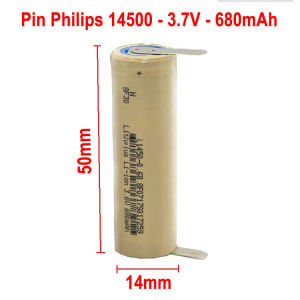 PIN 14500 PHILIPS 3.6V 680mAh CHUYÊN DÙNG CHO BÀN CHẢI ĐÁNH RĂNG TÔNG ĐƠ MÁY CẠO RÂU MÁY TĂM NƯỚC