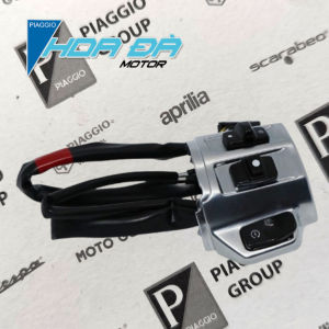 Cụm Công Tắc Vespa Sprint 3v/ Primavera 3v Chính Hãng Piaggio  Bộ Công Tắc Tay Lái Hoàn Chỉnh (Công Tắc + Dây + Ốp)