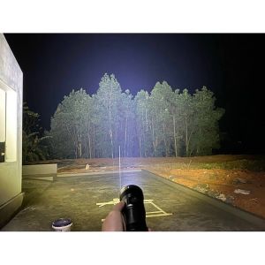 Đèn Pin Siêu Sáng XHP50 kèm pin sạc cổngTypec Bóng LED Sáng Cực Mạnh