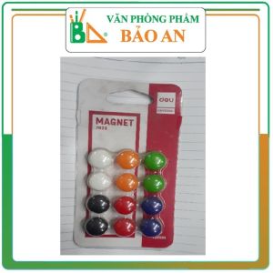 Nam châm Deli 7823 15mm - Văn phòng phẩm Bảo An