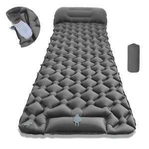 MIRELAE 1Pcs Đơn Nệm hơi cắm trại Siêu nhẹ TPU Ghế sofa bơm hơi Bền bỉ Di động Gối đệm chân
