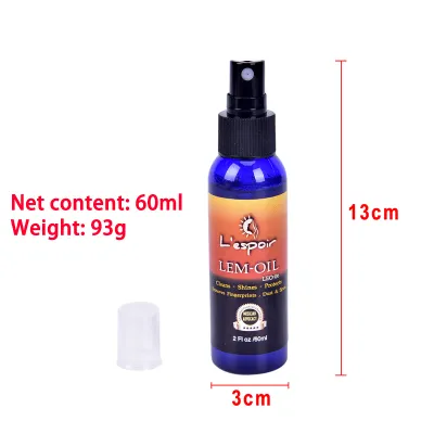60ml Guitar Oil Cleaner Electric Guitar Oil Lemon Guitar Fingerboard Polisher Oil Guitar Fingerboard Care Lemon Oil