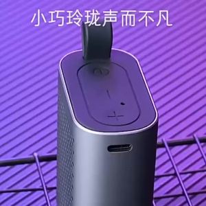 Wireless Bluetooth HiFi Speaker Portable High Volume Outdoor IPX7 Portable Subwoofer Speaker TF Card Small Steel Cannon