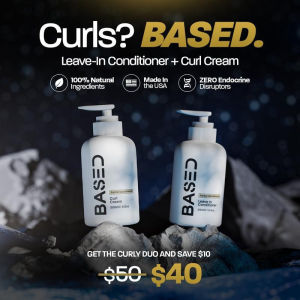 Based Bodyworks Curl Cream | Instant Definition & Hydration | Simple Natural Effective 200ml