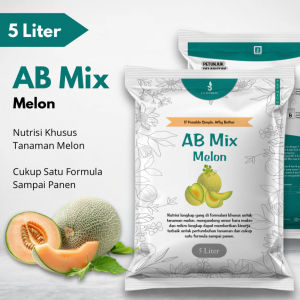 AB Mix Hidroponik L^A Nutrient 5 Liter AB Mix Melon Satu Formula Sampai Panen