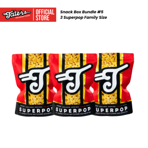 Taters Snack Box Bundle #5  3 Superpop Family Size 115g Pouches  Nationwide Deliver And Cash On Delivery