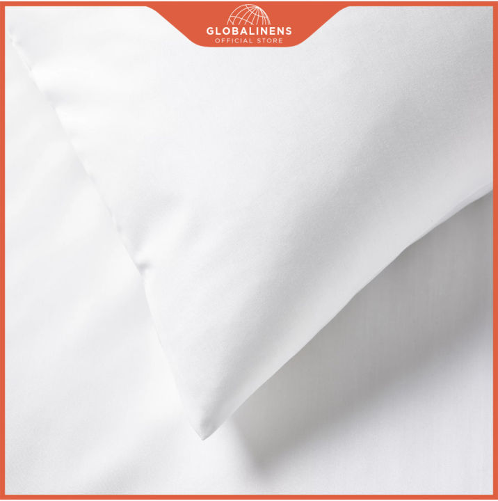 [Pillowcase only 250TC] Globalinens 1pc Pillowcase only 100 Extra Fine
