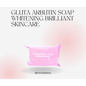 Ecer Sabun Whitening Brilliantskincare Membantu meratakan warna kulit dan membantu mencerahkan hiperpigmentasi kulit bintik hitam melasma dan tanda penuaan