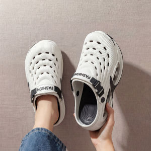 [Free Shipping] EVA MenS Clogs 2026 New Summer Model For Outdoor Wear Suitable For Driving Non-Slip Breathable Thick-Soled Beach And Stream Shoes
