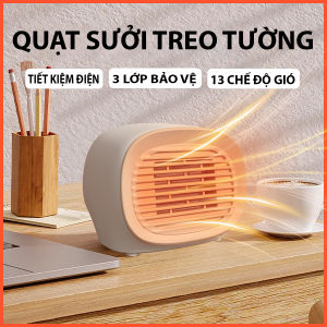 Quạt Sưởi Mini Treo Tường Công Suấtmáy Sưởi ấm Mini Handy heater 400W
