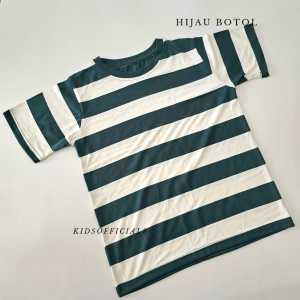 Kidsofficial8 Kaos Anak Laki Laki Perempuan Salur Catton 24s Usia 2-16 Tahun