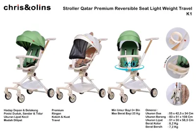 Kursi Dorong Magic Stroller Chris & Olins Qatar K1
