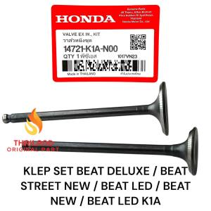 Klep Set Beat Deluxe LED / All New Scoopy / Beat Street New / Genio K1A Honda Thailand KD1017