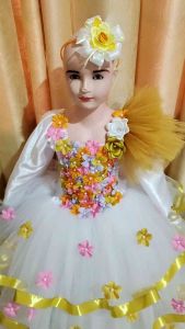 Dress Pesta Anak Usia 1-12 Thn Lengan Panjang