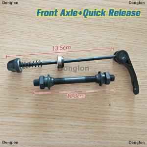 [COD] Donglon Bicycle Quick Release + Front Rear Axle Release Rod Front And Rear Bearing Road Bike Rear Axle Modification Accessories