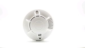 STAND ALONE SMOKE DETECTOR INDEPENDENT PHOTO ELECTRIC JGN-301 ROTO EOPPO BATTERY OPERATED