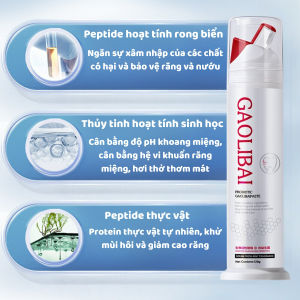 Gel Nano Bạc Đánh Tan Cao Răng Sạch Mảng Bám Trắng Răng GAOLIBAI Nhập Khẩu Nhật Bản Loại Bỏ Mảng Bám Cao Răng