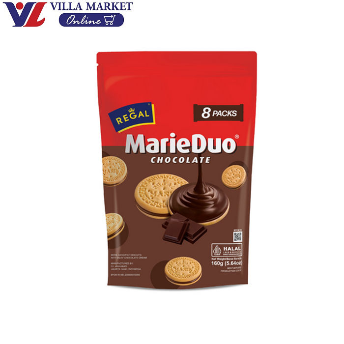 (1Free1 to 24Feb) คุกกี้สอดไส้ช็อคโกแลต Regal Marie Chocolate Cream ...