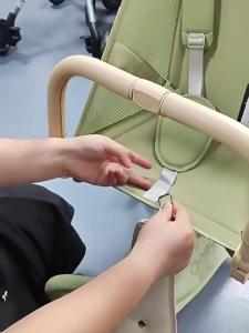 Chất liệu da PU prams đáy quần Dây đeo mềm mại & an toàn xe đẩy trẻ em đáy quần vành đai xe đẩy em bé đáy quần bảo vệ thoải mái cho bé