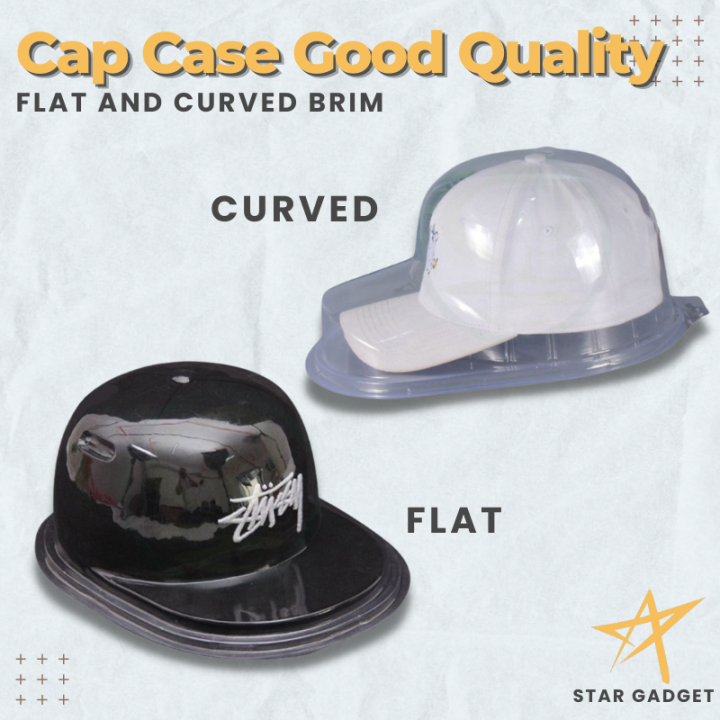 Cap Case Cap Protector Baseball Cap Flat Brim Curved Brim Lazada PH