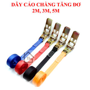 Dây cảo chằng tăng đơ rộng 25mm chằng hàng - lực kéo 800kg an toàn chắc chắn