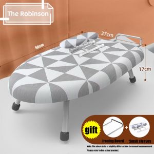 Household ironing board Kabayo ng plantsa foldable ironing board portable desktop reinforced ironin