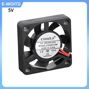 YUYIN4 1 Piece Cooling Fan 2wire 30x30x7mm 3007 30mm Fan DC 5V 12V 24V 3D Printer Fan Graphics Card Fan DIY Accessories