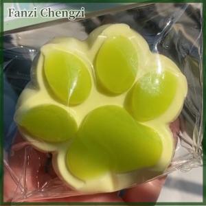 Fanzi Soft Sticky Texture Silicone Green Grape Cat Paws Toys Slow Rebound Decompression Toy Reduce Stress Kids Toys Gifts