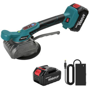 MOKETA New Mesin Ubin Ubin Keramik 30000MAH Cordless tile vibrator Baterai Mesin Perata Keramik keramik Alat Perata Keramik Lantai 120KG Baterai*2