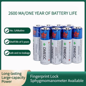 DMEGC alkaline No.5 battery fish jumping blood pressure monitor special battery intelligent door lock battery alkaline No.5 battery durable and long-lasting Environmentally friendly alkaline batteries