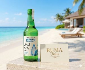 Rượu Soju Hàn Quốc Nami Original Fresh 360ml - vị nguyên bản chính hãng