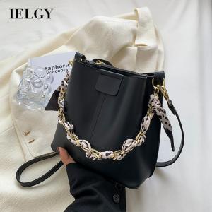 Ielgy túi đựng tài liệu của phụ nữ Dây chuyền thời trang túi xô xách tay Dung tích lớn thời trang và linh hoạt đi lại túi xách đeo vai