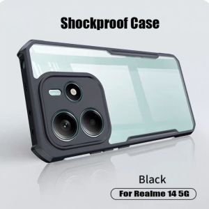 Soft Case Fusion Armor Shockproof Black Back Slim Transparant Beetle Series Kompatibel Untuk Realme 14 5G 14T 14 Pro 5G 14 Pro Plus 5G 14X C75 C75x Redmi A5 Poco C71 Poco M7 M7 Pro F7 F7 Pro F7 Ultra Vivo V50 5G V50 Lite 4G 5G Iphone 16e SE4 Oppo A5 Pro