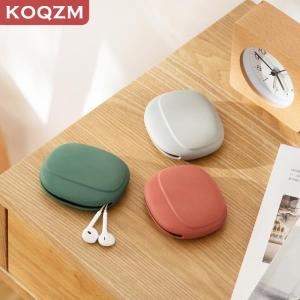 [COD] KOQZM KITCHEN Headphone Storage Box Silicone Earphone Data Cable U Disk Organizer Cute Coins Purse Case Bag Home Travel Business Trip