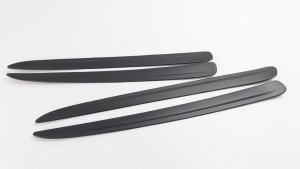 Cornerr 4Pcs Carbon Fiber Car Interior Door Panel Strip Cover Sticker Trim Accessories For Dodge Durango 2011 2012 2013 2014 2015-2023 K6R8Z