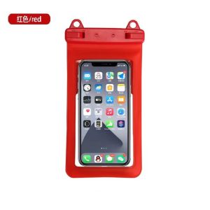 ECILY Mobile Phone Waterproof Bag Waterproof Phone Case Bag Wholesale Double hook lanyard mobile Smartphone Coverage For Phones Up To 7.5 Inches