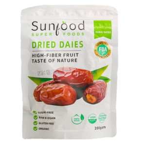 BUY 1 TAKE 1 DATES 200g Sunfood Pitted Dates Healthy Dried Fruit Snacks