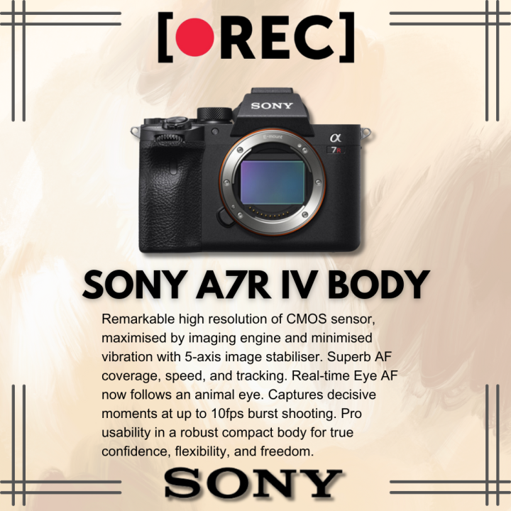 Sony A7riv A7rv Specs Sony Alpha Sony A7riv Autofocus Sony A7R