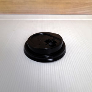 Lid 6.5/8/9/12 oz hitam / Tutup Paper Hot Cup 50pcs