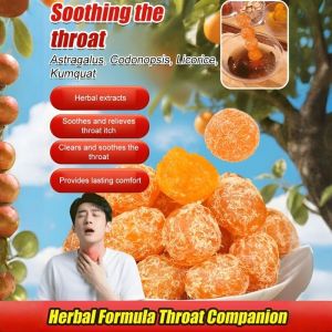 [Boosts Immunity]⚡Soothes The Throat Astragalus Codonopsis Licorice Kumquat Confection Ready-to-Eat Kumquat Snack Energy Booster Fatigue Relief Snack
