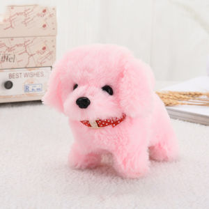 Plush toys electric dog soul companion stall pet simulation