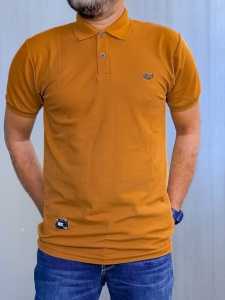 Polo Shirt Pria Lengan Pendek l kaos berkrah l kaos Polo polos kuning mustard