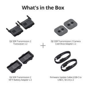 [New Arrival] DJI SDR Transmission 2 | 1 TX to 8 RX With Control | Auto Channel 2.0 Ultra-Stable Feed | TX/RX Switchable