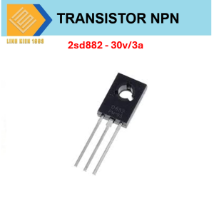 Linh kiện bán dẫn Transistor 2SD882 NPN TO-126 dòng điện 3A- 30V 3 chân