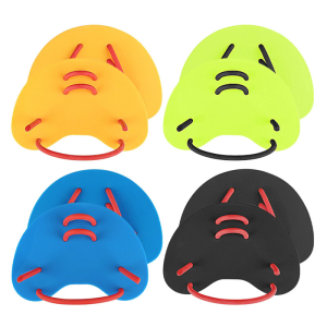 1 Pair Silicone Swimming Hand Fins Enhancing Propulsions Silicone Swim Paddles Suitable for Swim Training and Fitness