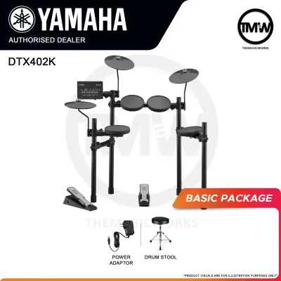 Yamaha DTX402K Electronic Drums DTX-402K DTX 402 K Digital Drum Set [LIMITED STOCK]